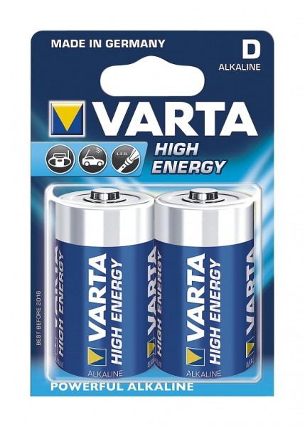 Varta 4720 Longlife Max Power D 1,5 V Mono Batterie 2er Blister