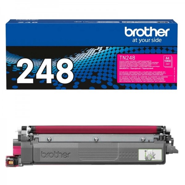 Brother TN-248M Toner Magenta für Brother DCP-L3520CDWE L3560CDW HL-L3215CW L8230CDW MFC-L3760CDW