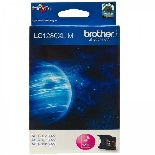 Brother LC1280XL Tinte Magenta MFC-J6510DW MFC-J6710DW MFC-J6910DW