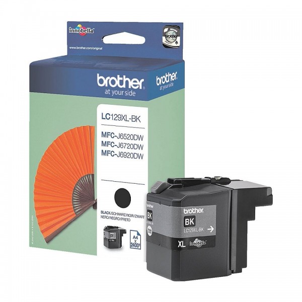 Brother LC129XLBK Tinte Black für MFC-J 6520 MFC-J6720 MFC-J6820 MFC-J 6920