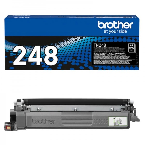 Brother TN-248BK Toner Schwarz für Brother DCP-L3520CDWE L3560CDW HL-L3215CW L8230CDW MFC-L3760CDW