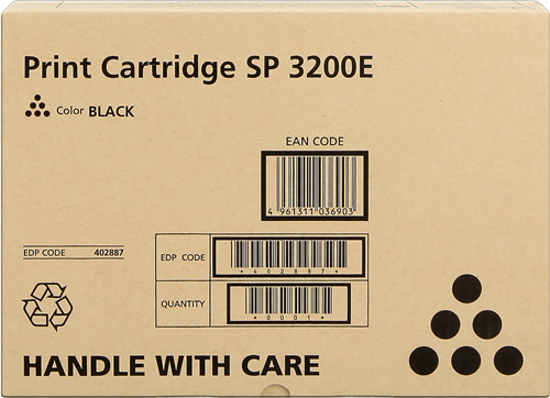 Ricoh 402887 Toner Schwarz für Aficio SP 3200 Series
