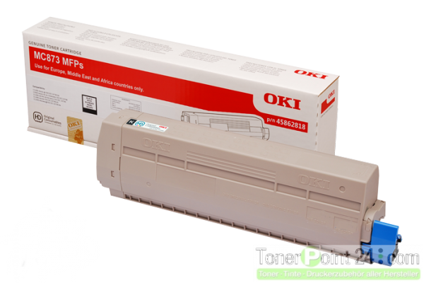 OKI 45862818 Toner Black OKI MC873dn MC873dnv OKI MC883dn Original 15.000 Seiten