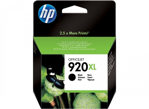 HP 920XL Tinte Black CD975AE für HP OJ6000 OJ6500 OJ7000 OJ7500