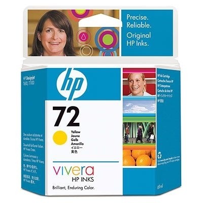 HP 72 Tinte gelb für DesignJet T1100 T1200 C9400A