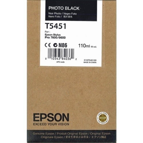 Epson T5451 Tinte Black für Pro 7600 Pro 9600 Pro 4000