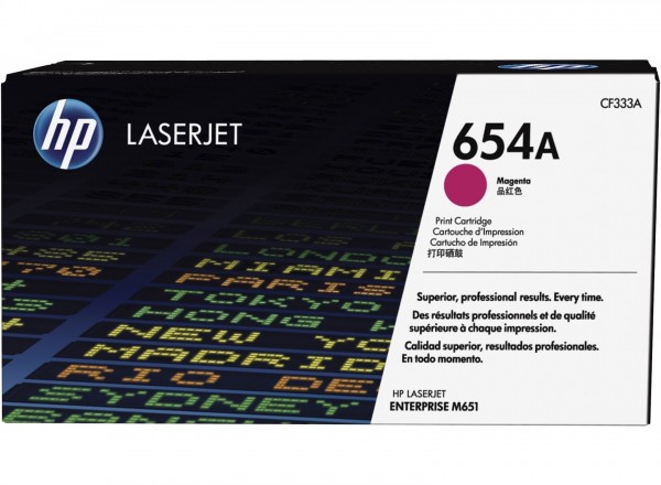 HP 654A Toner Magenta HP Color LaserJet Enterprise Flow M651