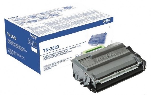 Brother TN-3520 Toner Black Extra HY Brother HL-L6300 HL-L6400 MFC-L6900 MFC-L6970DW Original