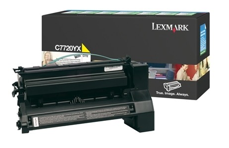 Lexmark XL-Toner Yellow Optra C772N X772E Rückgabe Tonerkassette