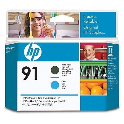 HP 91 Druckkopf Black Matt Cyan C9460A für HP DesignJet Z6100 HP Designjet Z 6100 PS