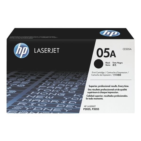 HP 05A Toner Black für LaserJet P2030 P2035 P2053 P2055 P2056X P2057 CE505A