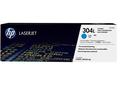 HP 304L Toner für Color LaserJet CP2025, CM2320MFP Cyan CC531A
