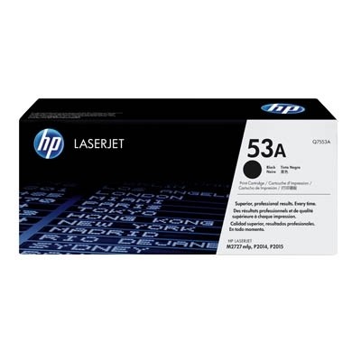 HP 53A Toner Black für LaserJet P2015 M2727 P2014 Q7553A