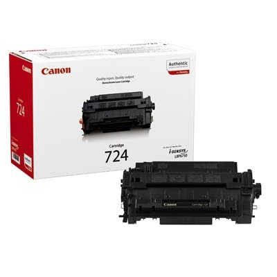 Canon 724 Cartridge Black LBP67500 I-SENSYS LBP6750DN
