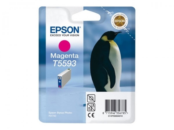 Epson Tintenpatrone T5593 Magenta für Stylus Photo RX700