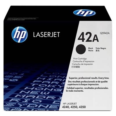 HP 42A Toner Black für LJ4250 HP LJ4350 Q5942A