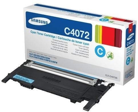 Samsung Toner Cyan CLP-320 CLP-325 CLX-3185 CLT-C4072S