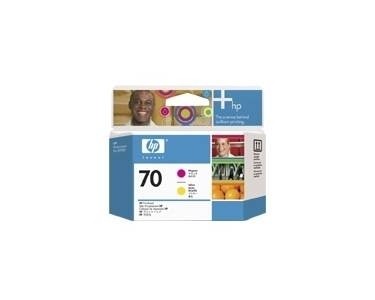 HP 70 Druckkopf Yellow + Magenta für DesignJet Z2100 C9406A