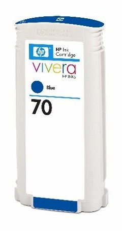 HP 70 Tinte Blau No.70 mit HP Vivera Tinte HP DesignJet Z3100 Z3200 C9458A