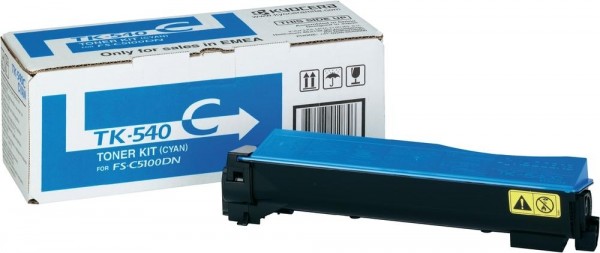 Kyocera TK-540C Toner Cyan für Kyocera FS-C5100 Original