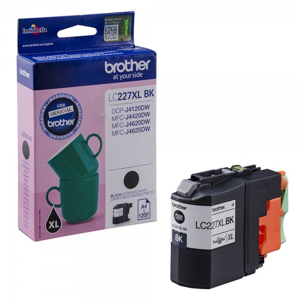 Brother LC-227XL BK Tinte Black HIGH CAPACITY J4420DW J4620DW J5620DW