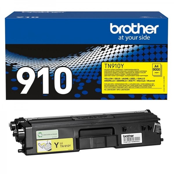 Brother TN-910Y Ultra-Jumbo-Toner Yellow Brother HL-L9310CDW HL-L9310CDWT Brother MFC-L9570CDW
