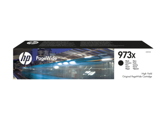 HP 973X Schwarz Original PageWide Tinte Pro 452dw Pro 477dw L0S07AE