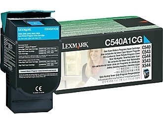Lexmark Toner Cyan C540 C544 X544 X546 X548 1.000 Seiten C540A1CG