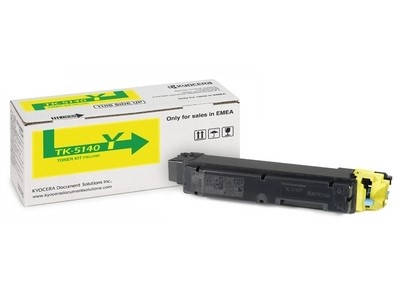 Kyocera TK-5140Y Toner Yellow für ECOSYS P6130 M6030 M6530