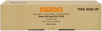 UTAX CLP3516 Toner Cyan 4451610011 8000 Seiten