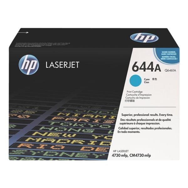 HP 644A Toner Cyan Q6461A für HP Color LaserJet 4730 HP Color LaserJet CM4730