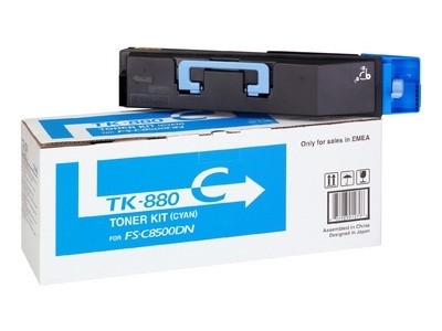 Kyocera TK-880C Toner Cyan für Kyocera FS-C8500DN 1T02KACNL0