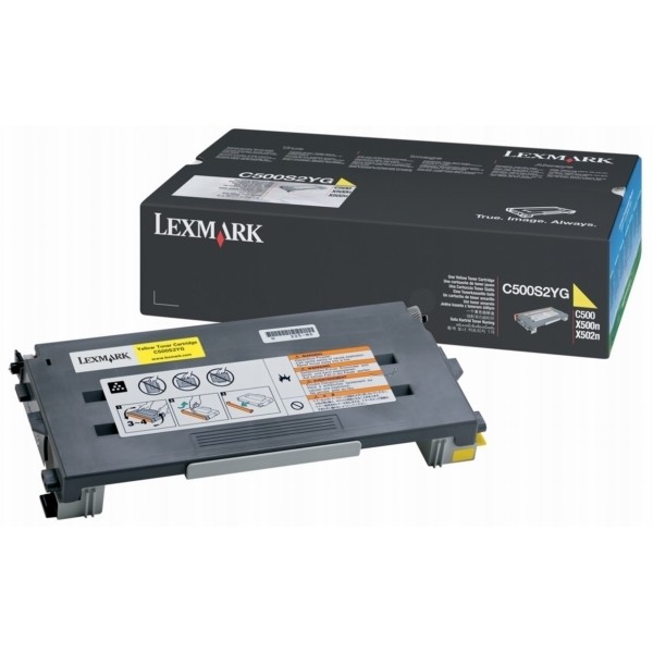 Lexmark Toner C500S2YG C500 X500 X502 Yellow 1.500 Seiten