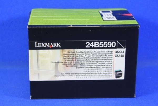 Lexmark 24B5590 Toner Black für XS544 XS548