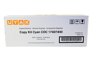 UTAX CDC1740 CDC 1850 Toner Cyan 654010011
