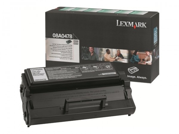 Lexmark 08A0478 Original Toner Black E320 E322 E322n E322tn