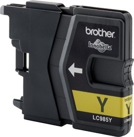 Brother Tintenpatrone Yellow LC985C DCP-J125 DCP-J140 DCP-J315