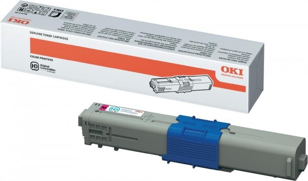 OKI Toner Magenta C510DN C511DN C530DN C531DN MC561DN MC562DN 44469723