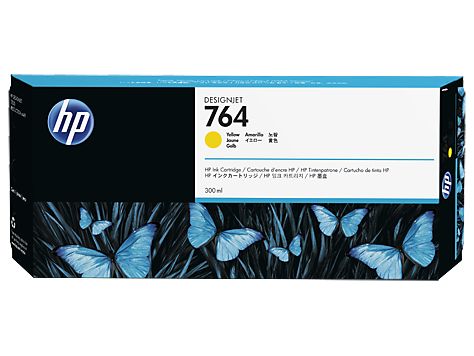 HP 764 Tinte Yellow DesignJet T3500