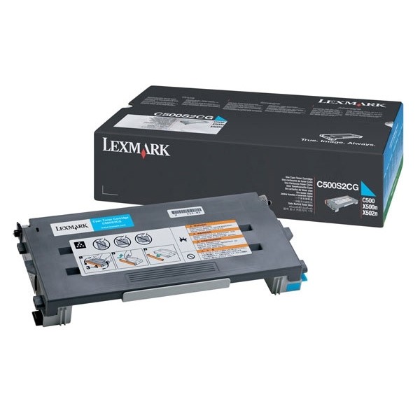 Lexmark Toner C500S2CG für C500 X500 X502 Cyan 1.500 Seiten